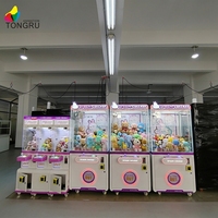 Machine à griffes personnalisée avec lecteur de carte de crédit pour centre d'arcade commercial et équipement de jeu d'amusement