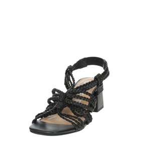 Maliq oro tacco sandali Open Toe quadrati stile alla moda cinturino alla caviglia gladiatore per feste matrimoni estate pelliccia sempreverde - Product Image 6