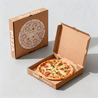 Individuell Bedruckte Achteckige Pizzabox Weiße Wasserdichte Wellpappe Takeaway-Box mit 72-Stunden-Schnellproduktion