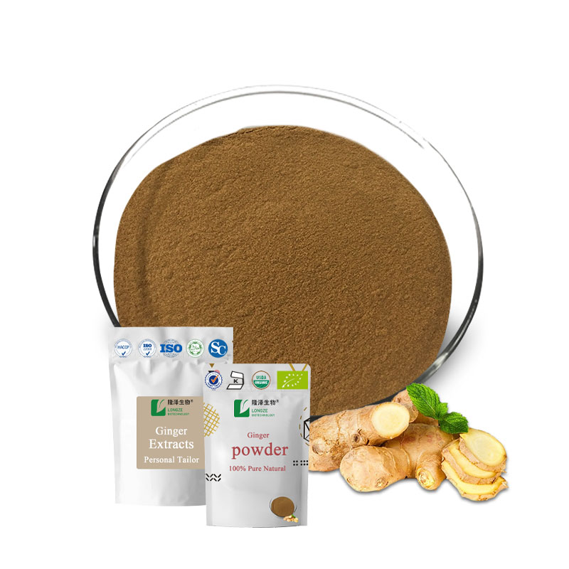 Instant water soluble ginger powder gingerol black root ginger extract