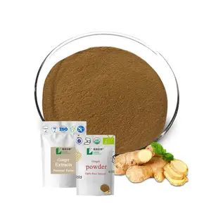 Instant water soluble ginger powder gingerol black root ginger extract