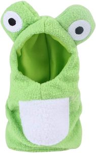 Disfraz de Rana para Pájaros, Ropa para Loros, Periquitos, Animales Pequeños, Ropa para Mascotas, Sudadera con Capucha para Periquitos, Traje de Vuelo, Disfraz de Invierno para Pájaros - Product Image 3