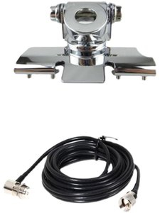 RB-400 Mobile Radio Mount <b>Clip</b> with 5M Feed Cable Combo Kit <b>Car</b> Walkie Talkie Installation Accessories Set L844 - Product Image 5