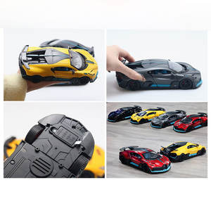 Nouvelle <span class=keywords><strong>voiture</strong></span> <span class=keywords><strong>de</strong></span> sport miniature DIVO en alliage 1:24 avec portes ouvrables, fonction <span class=keywords><strong>de</strong></span> recul et effets lumineux et sonores - Product Image 5