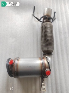 Usine en gros nouveau pas cher prix convertisseur catalytique de voiture en acier inoxydable pour N52 B38 remplacement de réparation de tuyaux de descente - Product Image 5