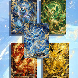 Cartes à collectionner Pokémon HR Rainbow Dreamy, Ditto, Jigglypuff, Dragonair, magnifiques cartes à échanger anime flash - Product Image 5