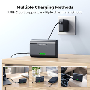 K&F Concept compatible avec <span class=keywords><strong>Sony</strong></span>, lot de 3 batteries d'appareil photo NP-BX1 1240mAh et chargeur rapide, ensemble de batteries rechargeables pour appareil photo numérique - Product Image 6