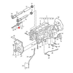 Sprocbalance sproket rantai poros keseimbangan untuk MK5 MK6 A4 Q5 Golf Golf <span class=keywords><strong>2</strong></span>.0TFSI 06K103319Q 06K103319G - Product Image 6