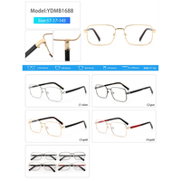 Gafas Ópticas Cuadradas Vintage de Montura Delgada, con Protección Contra Luz Azul, Cómodas para el Trabajo Diario, en Oferta