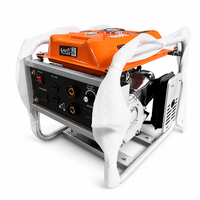 Mesin Las Generator 2-in-1 Bertenaga Bensin 160A MMA Arc Welding dengan Output Daya Bantu 3kw 110V 212cc 5.5HP