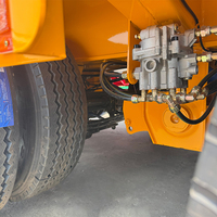 Semi-remorque à plateau bas extensible à 6 essieux avec suspension mécanique/pneumatique, capacité de transport jusqu'à 22 m pour équipements lourds