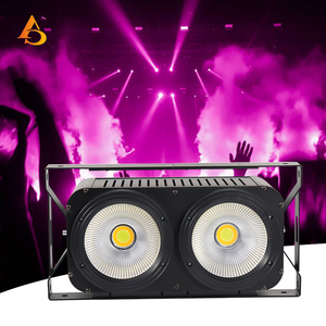 Luces de escenario con 2 cabezales de lámpara 2x100W COB LED DMX512, luz blanca cálida, luz blanca fría, adecuadas para bares, bodas, fiestas. - Product Image 2