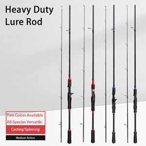 Leurre de mer à haute teneur en fibre de carbone Baitcasting filature cannes à pêche leurre canne à pêche Baitcasting canne à pêche - Product Image 4