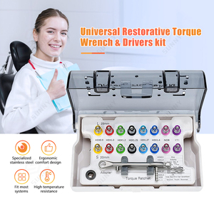 Dental Implant Torque Wrench <b>Screwdriver</b> Prosthetic Kit Dental Equpiments 16pcs - Product Image 2