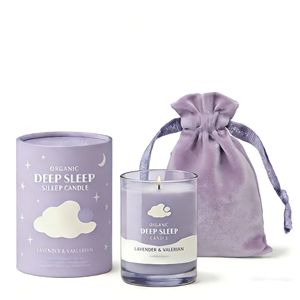Ensemble cadeau de bougies de sommeil profond en cire de soja de haute qualité, sans fumée, pour une relaxation paisible, vente en gros - Product Image 6