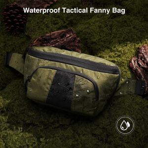 Grande sacoche de ceinture tactique pour homme, sac banane avec ceinture réglable, pour l'entraînement, les voyages, la course à pied, la randonnée - Product Image 4