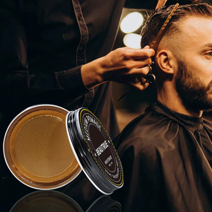 Pomada de pelo OEM para hombre, acabado mate, cera de estilismo personalizable, pomada para el pelo para hombre, productos de peluquero profesional - Product Image 1