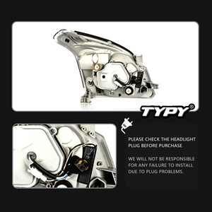 ชุดไฟหน้า TYPY สำหรับ Toyota Land Cruiser Prado ปี 2003-2009: ชุดแปลงไฟ LED เลนส์ Angel Eye พร้อมไฟวิ่งกลางวัน - Product Image 5