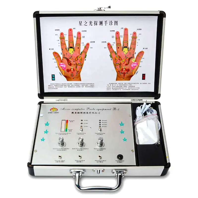 Hand Aku punkte Physiotherapie Instrument Palm Akupunktur Punkt Detektor Multifunktions-Meridian-Diagnose gerät