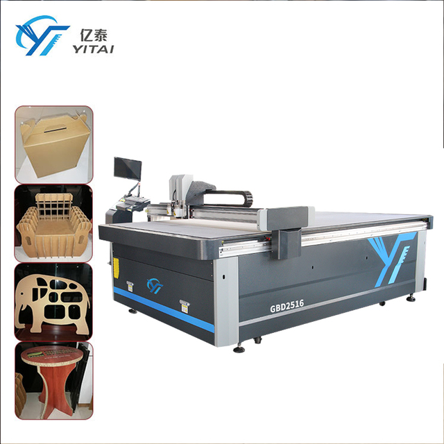CNC Knife Cutting Machine Carton Box Sample Cutting Machine Digital Flatbed Cutter Plotter