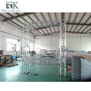 โครงถักเหล็กแบบโบลท์สำหรับงานหนัก โครงถักสี่เหลี่ยมสำหรับจัดแสดงสินค้า โครงถักแบบถอดประกอบได้ ลดราคา - Product Image 3