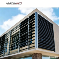 Panneau de ventilation décoratif pour façade, revêtu de poudre, extérieur, imperméable, résistant à la chaleur, en aluminium