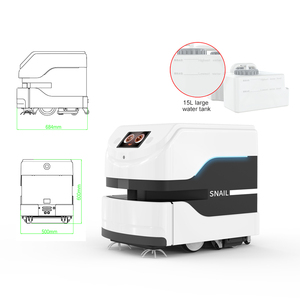 Robot Aspirador de Uso Doméstico, Barredora Industrial, Mopa para Pisos, Limpieza con Agua Fría, 68 kg - Product Image 4