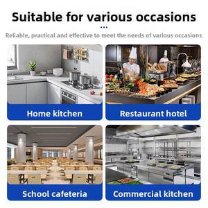 304 roestvrij staal beweegbare werkbank keukenoperatietafel commercieel verdikt aanrecht huishoudelijk geen wielen - Product Image 4