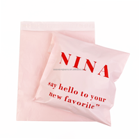 Sac d'expédition personnalisé Imprimez votre propre logo Expédition en plastique Courrier d'affranchissement Poly Sacs d'expédition en gros d'usine pour vêtements