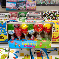 Bonbons gélifiés fruités en forme de boule, certifiés Halal, best-seller, prix bas, personnalisables, directement de l'usine