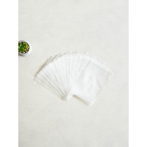 Borsetta trasparente per uso integrale con cerniera 14x20 cm soluzione di archiviazione Versatile - Product Image 1