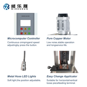 WS-JY01Pro Semi-Automatische Krimpmachine Voor Xh Ph Sm Terminal Crimpmachine - Product Image 6
