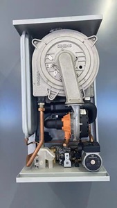 <span class=keywords><strong>Chaudière</strong></span> à <span class=keywords><strong>gaz</strong></span> à <span class=keywords><strong>condensation</strong></span> entièrement pré-mélangée certifiée CE, très efficace, murale, combinée pour la maison, pour le salon - Product Image 2