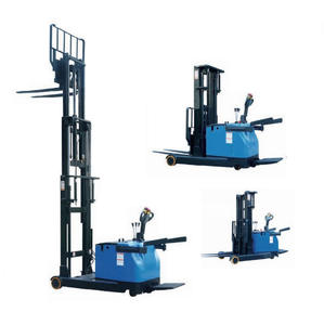 Uni-Silent 2000KG 6M de altura Full-electric Self Loading Pallet Stacker Carretilla elevadora eléctrica para almacén CQDS2060S - Product Image 3