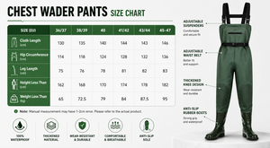 Pantaloni da pesca impermeabili per il petto Waders con stivali | Longuette in PVC resistente per uomo, caccia, agricoltura e uso di serbatoi - Product Image 6