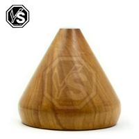 Pièces tournées sur mesure en bois et acier inoxydable usinées par CNC de haute précision, brochage pour usinage de tolérances strictes (0,01-0,05 mm)