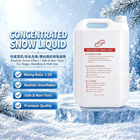 Machine à flocons de neige pour éclairages de scène avec contrôle DMX512 et indice de protection IP33 pour effets de neige liquide et d'huile