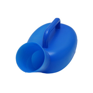 Magnifique urinoir en plastique de 1000 ml pour hommes, usage hospitalier et pour personnes âgées, bleu - Product Image 2