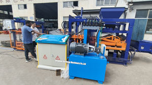 QT4-15 otomatis industri Hourdis Paver mesin bangunan semen beton bata padat mesin pembuat blok berongga di Turki - Product Image 4