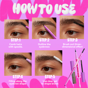 9pcs <span class=keywords><strong>Kit</strong></span> de forme de style de <span class=keywords><strong>sourcils</strong></span> imperméable réutilisable avec crayon à <span class=keywords><strong>sourcils</strong></span> et pommade et brosse 5 pochoirs <span class=keywords><strong>Kit</strong></span> de <span class=keywords><strong>sourcils</strong></span> avec pochoirs - Product Image 6