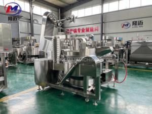 Mixer Planetario Industriale Automatico a <span class=keywords><strong>Gas</strong></span> con Pentola Riscaldata per Cottura - Product Image 3