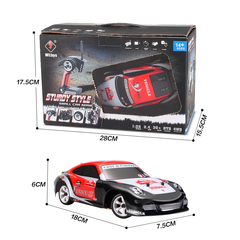 Wltoys K969 RC Car - High Speed 4WD Racing Drift Toy