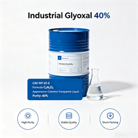 Glyoxal CAS 107-22-2 Liquide 40% Qualité Industrielle Matière Première Chimique pour l'Approvisionnement des Usines Textiles, Papetiers et de Résine