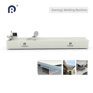 Retractable patio awning welding machine