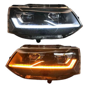 Fari Anteriori a LED YU GUANG per <span class=keywords><strong>Volkswagen</strong></span> VW Multivan T5 Transporter 2010 <span class=keywords><strong>2015</strong></span> Lampade Anteriori Aggiornamento <span class=keywords><strong>T6</strong></span> Luci a LED DRL Luce Frontale - Product Image 1