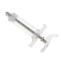 Mangeoire pour oiseaux en plastique avec injecteur en acier pour nourrir les bébés oiseaux, mangeoire pour perroquets, pigeons, pour boire et manger