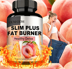 Compléments alimentaires OEM saveur pêche Garcinia Cambogia pour la perte de poids, 60 comprimés, vitamine B6, booster d'énergie, brûleur de <span class=keywords><strong>graisse</strong></span> abdominale, digestion, adulte - Product Image 1