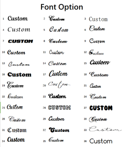 秋寒个性化双层XO链项链 - 3D定制名字+小熊吊饰 |   女士不锈钢首饰 - Product Image 6