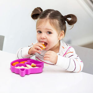 <span class=keywords><strong>Assiette</strong></span> de salle à manger personnalisable avec ventouse pour enfants <span class=keywords><strong>Assiette</strong></span> en silicone pour bébé, adaptée aux tout-petits et à la <span class=keywords><strong>licorne</strong></span> avec dessin animé - Product Image 5