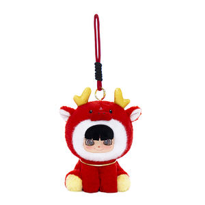 Super September Custom <span class=keywords><strong>PVC</strong></span> visiera in vinile peluche scatola cieca portachiavi figure di peluche Nezha serie giocattoli di peluche - Product Image 6